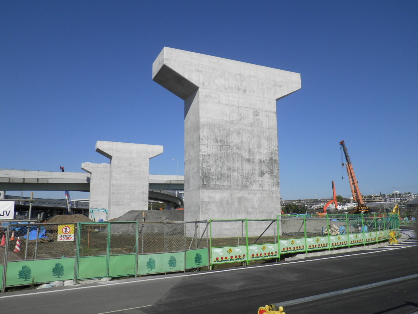 高速横浜環状北西線（下谷本地区）橋梁下部工事（その3）